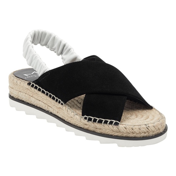 MARC FISHER LTD Pella Sandal - Black/white - Picture 9 of 12